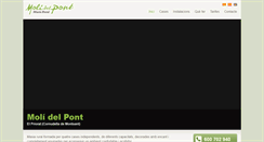 Desktop Screenshot of molidelpont.com